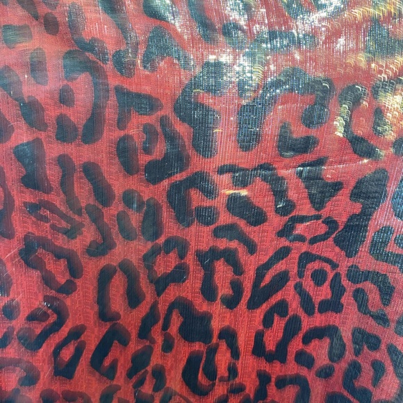 Alice + Olivia Leopard Print Silk  Top - Picture 8 of 11